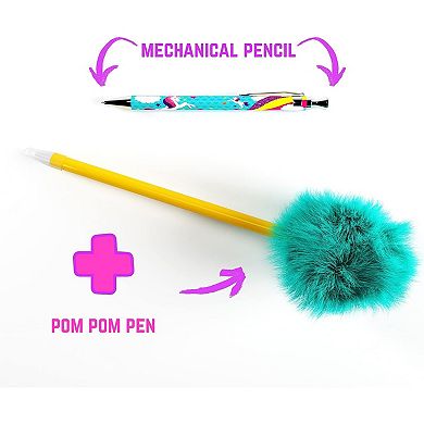 Unicorn Letter Writing Set For Girls, 45 Piece Stationery Set