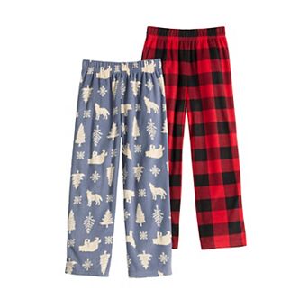 Boys 6-16 Cuddl Duds® 2 pc Pajama Pants Set