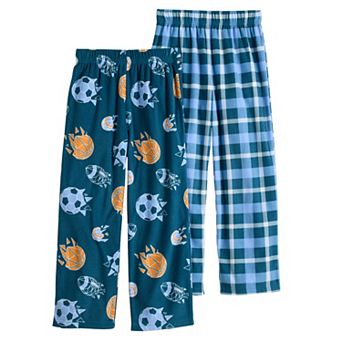 Boys 6-16 Cuddl Duds® 2 pc Pajama Pants Set