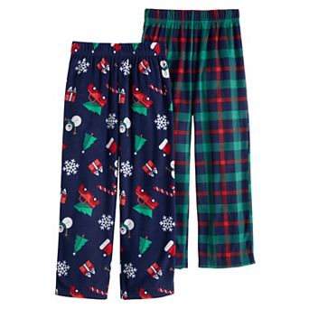Boys 6-16 Cuddl Duds® 2 pc Pajama Pants Set