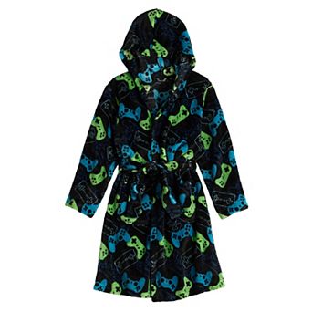 Boys 4-14 Cuddl Duds® Plush Hooded Robe