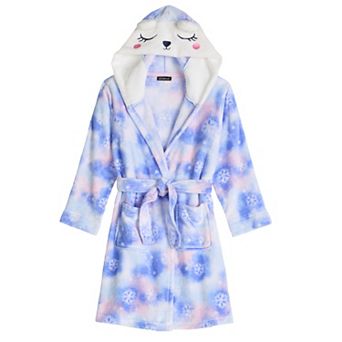 Girls 4-12 Cuddl Duds® Hooded Critter Robe