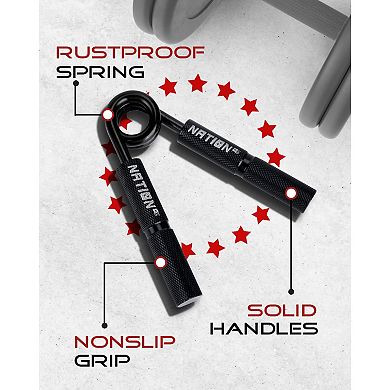 Hand Grip Strengthener, Adjustable Grip Strength Trainer 100lb-300lb