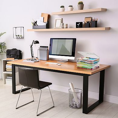 Sorbus 12 Thin 10"x12" Clear Storage Cases - Snap Closure, Ideal for Board Games, Crafts, and more