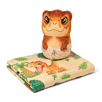 Universal Studios Jurassic Park Wild Time Silk Touch Throw Blanket