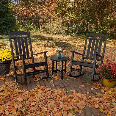 POLYWOOD Presidential 3-Piece Rocker Set