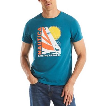 Nautica Geo Sailing Graphic T-Shirt
