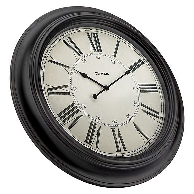 Westclox Extra Large Black Vintage Clock