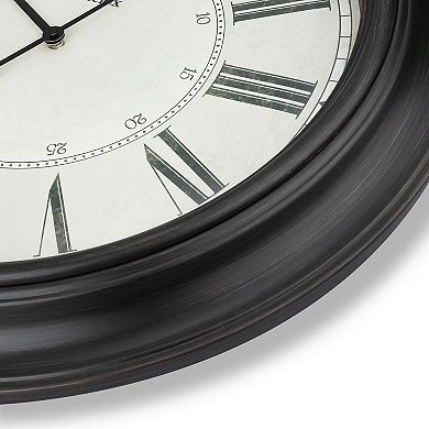 Westclox Extra Large Black Vintage Clock