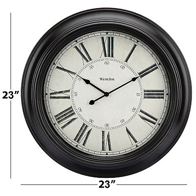 Westclox Extra Large Black Vintage Clock