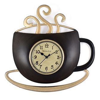 Westclox Coffee Mug Wall Clock
