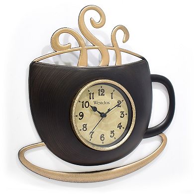 Westclox Coffee Mug Wall Clock