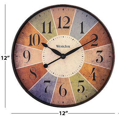 Westclox 12 in. Kaleidoscope Clock