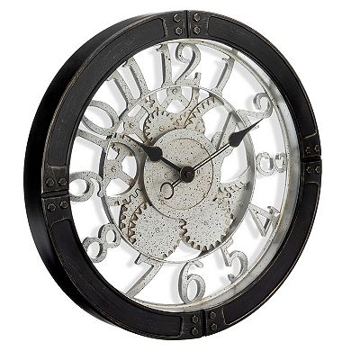 Westclox 16 in. Gears Wall Clock