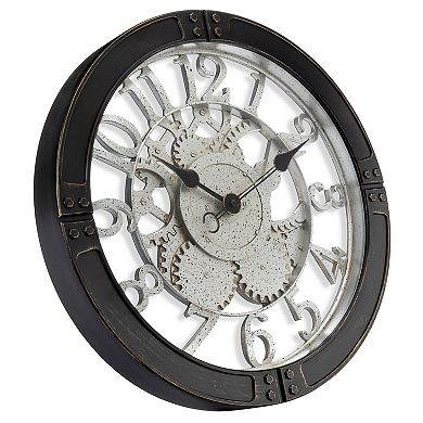 Westclox 16 in. Gears Wall Clock