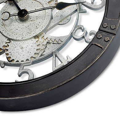 Westclox 16 in. Gears Wall Clock