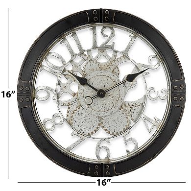 Westclox 16 in. Gears Wall Clock