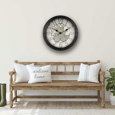Westclox 16 in. Gears Wall Clock