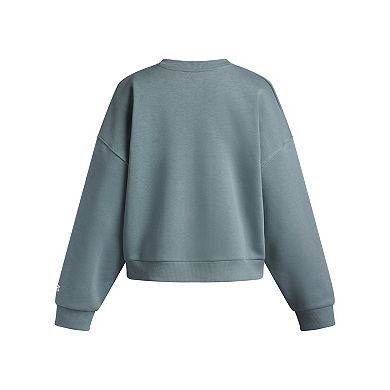 Girls 8-18 Under Armour Rival Fleece Varsity Oversized Crew Sweatshirt