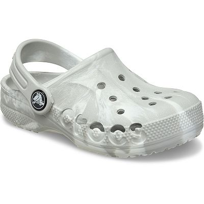 Crocs Baya Marbled Toddler Slip-On Clogs
