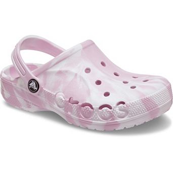 Crocs Baya Marbled Toddler Slip-On Clogs