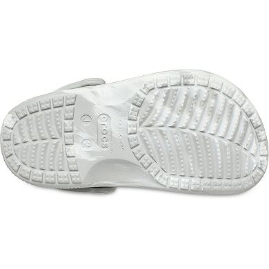 Crocs Baya Marbled Kids Slip-On Clogs