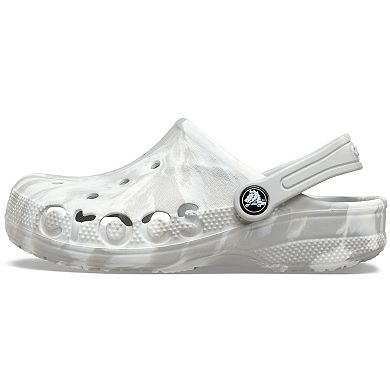 Crocs Baya Marbled Kids Slip-On Clogs
