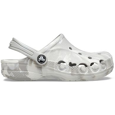 Crocs Baya Marbled Kids Slip-On Clogs