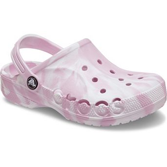 Crocs Baya Marbled Kids Slip-On Clogs