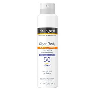 Neutrogena Clear Body Sunscreen Spray SPF 50
