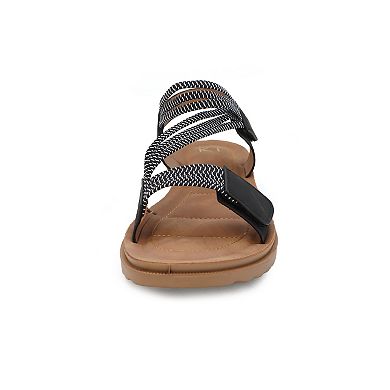 Yoki Women's Bedford Strappy Sandal Dress Shoes
