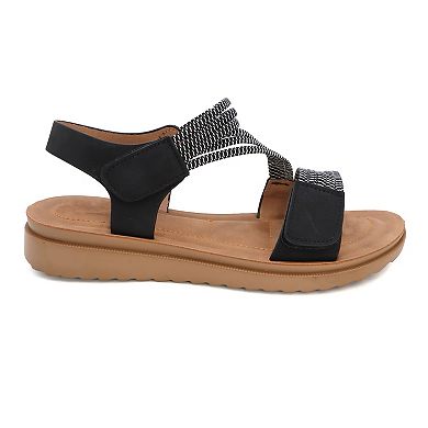 Yoki Women's Bedford Strappy Sandal Dress Shoes