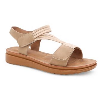 Yoki Women's Bedford Strappy Sandal Dress Shoes