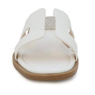 Yoki Women's H-Band Upper Flat Sandal