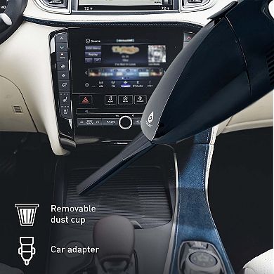 Pursonic Dual-Purpose Car & Handheld Vacuum Bundle USB Rechargeable Cordless & Car Vacuum Cleaner