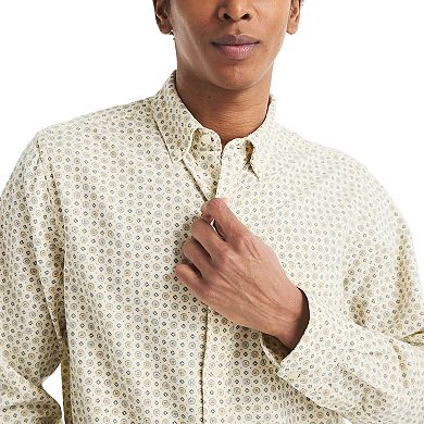 Men's Nautica Long Sleeve Corduroy Dobby Shirt