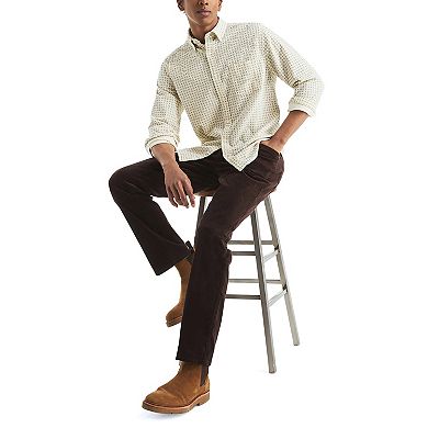 Men's Nautica Long Sleeve Corduroy Dobby Shirt