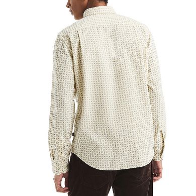 Men's Nautica Long Sleeve Corduroy Dobby Shirt