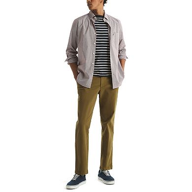 Men's Nautica Long Sleeve Plaid Button-Down Shirt