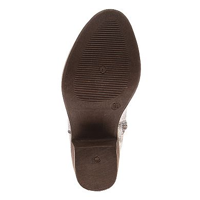 Kensie Girl Metallic Cowboy Boots