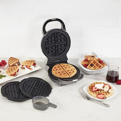 Cuisinart® 2-in-1 Non-Stick Removable Plates Waffle Maker