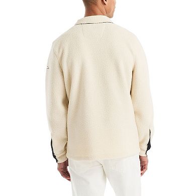Men's Nautica Sherpa Snap Closure Shirt
