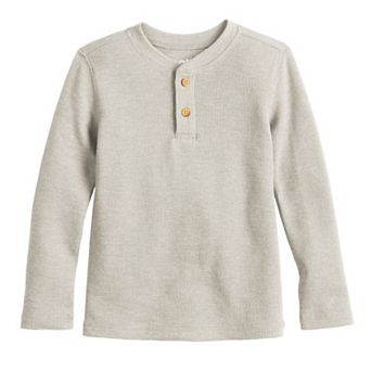 Toddler Boys Jumping Beans® Long Sleeve Thermal Henley Tee