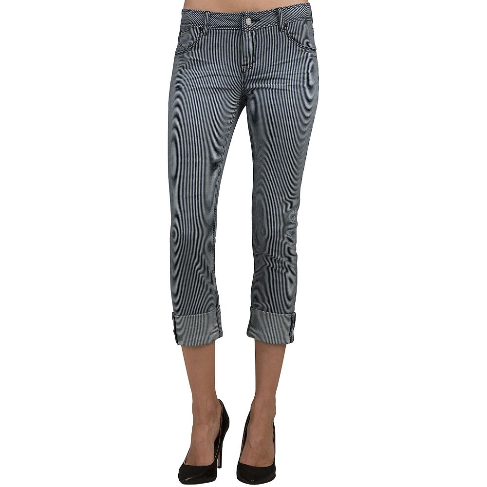 Capri-Jeans with Printing