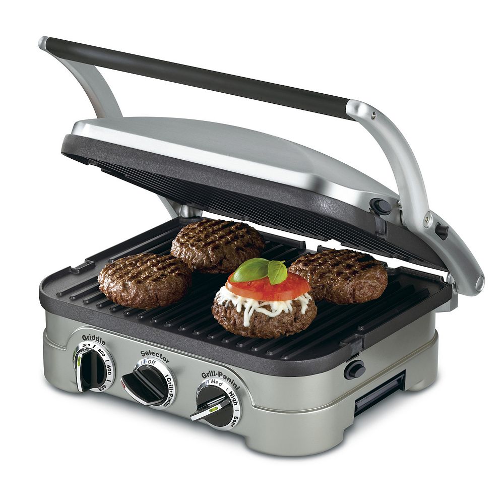 Cuisinart Griddler Indoor Grill, Griddle, and Panini Press