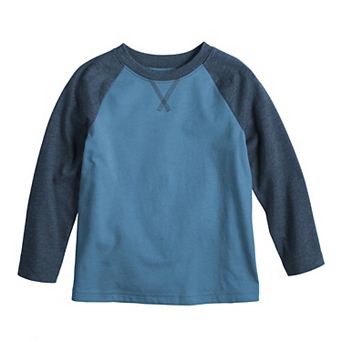 Baby & Toddler Boy Jumping Beans® Long Sleeve Essential Raglan Tee