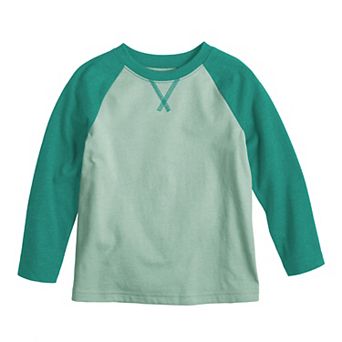 Baby & Toddler Boy Jumping Beans® Long Sleeve Essential Raglan Tee