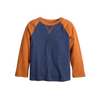 Baby & Toddler Boy Jumping Beans® Long Sleeve Essential Raglan Tee