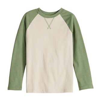 Baby & Toddler Boy Jumping Beans® Long Sleeve Essential Raglan Tee