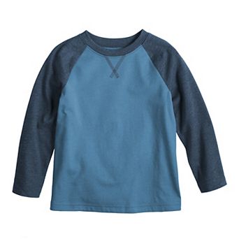 Baby & Toddler Boy Jumping Beans® Long Sleeve Essential Raglan Tee